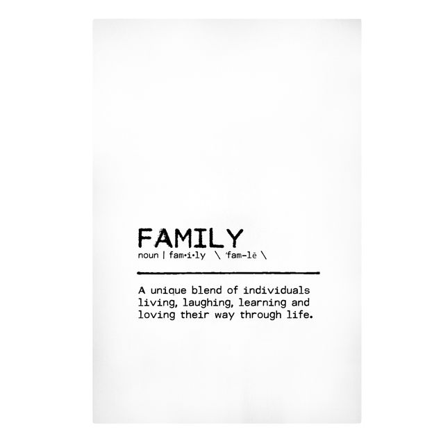 Cuadros decorativos Definition Family Unique