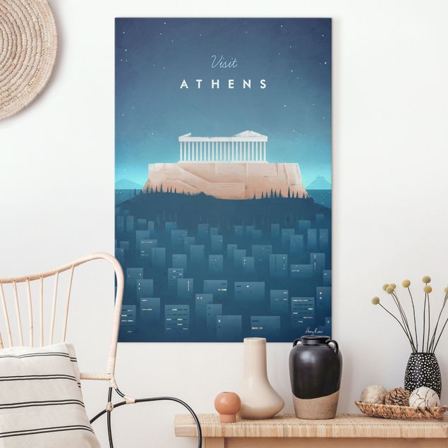 Decoración en la cocina Travel Poster - Athens