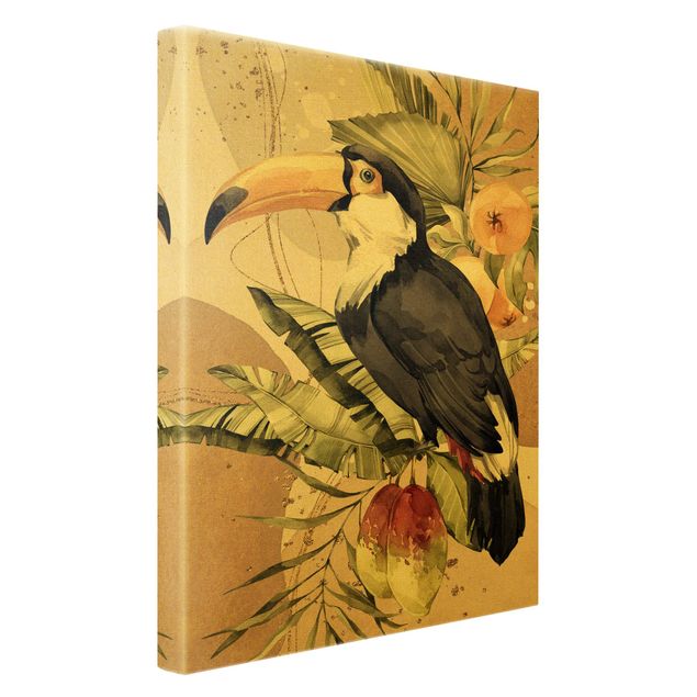 Lienzos decorativos Tropical Birds - Toucan