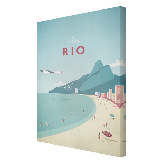 Cuadros arquitectura Travel Poster - Rio De Janeiro