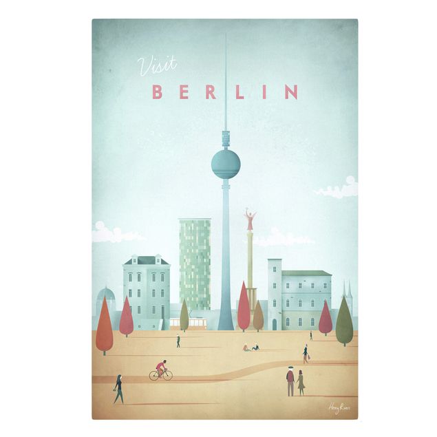 Cuadros ciudades Travel Poster - Berlin