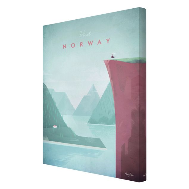 Cuadros ciudades Travel Poster - Norway