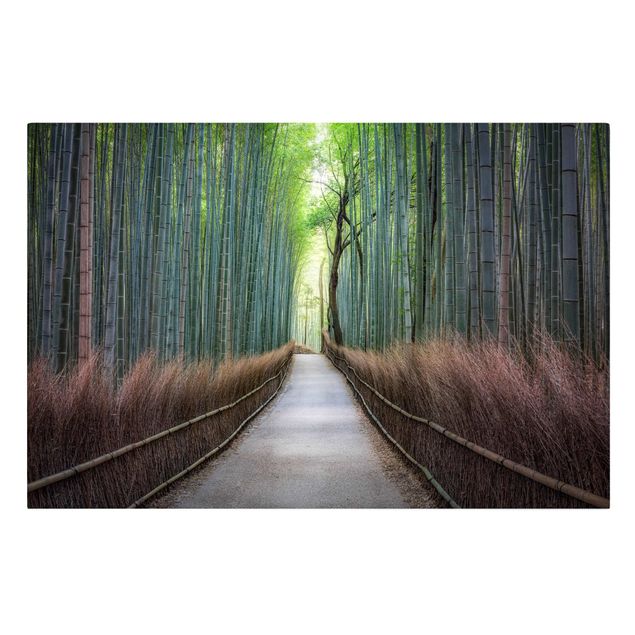 Lienzos de ciudades The Path Through The Bamboo