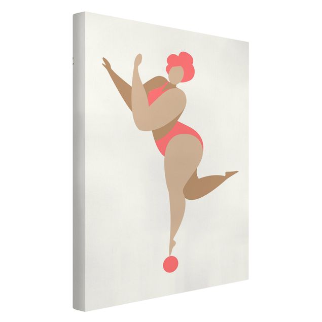 Láminas de cuadros famosos Miss Dance Pink