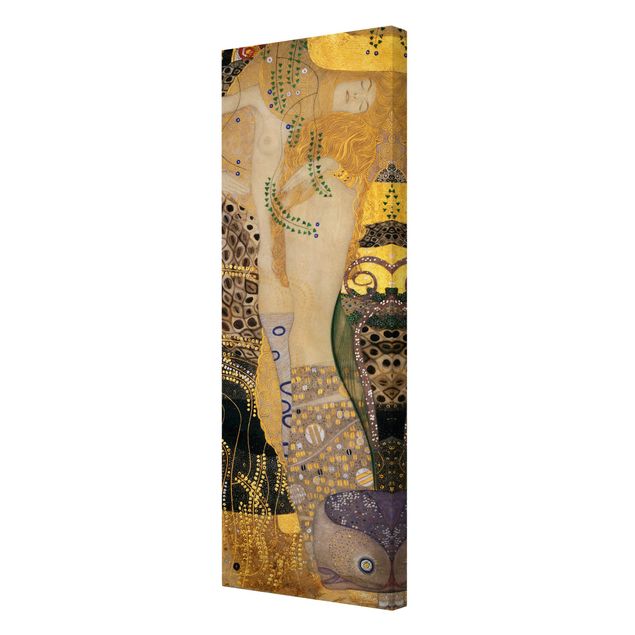 Lienzos de cuadros famosos Gustav Klimt - Water Serpents I