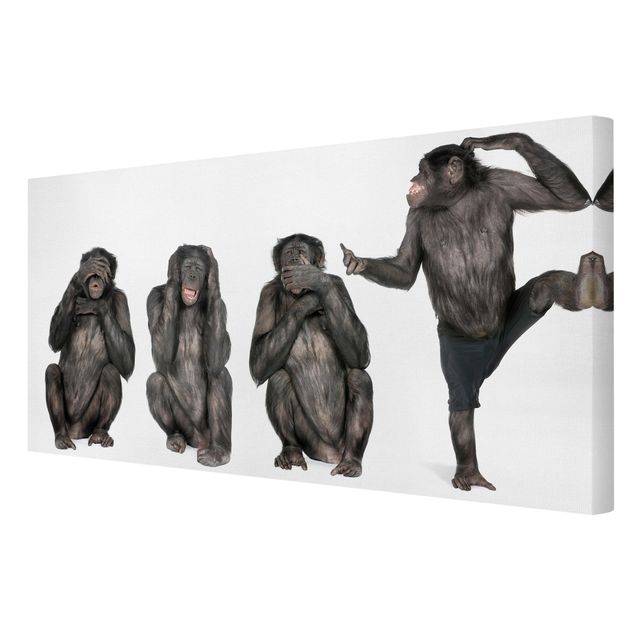 Cuadros modernos Monkey Clique