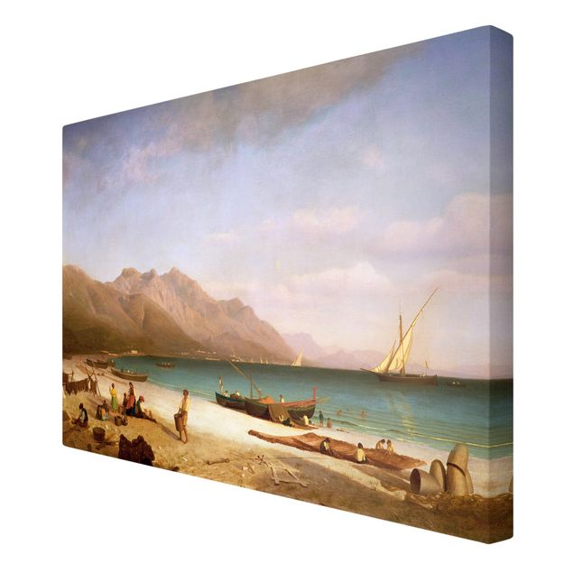 Estilos artísticos Albert Bierstadt - Bay of Salerno