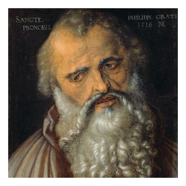 Lienzos de cuadros famosos Albrecht Dürer - Apostle Philip