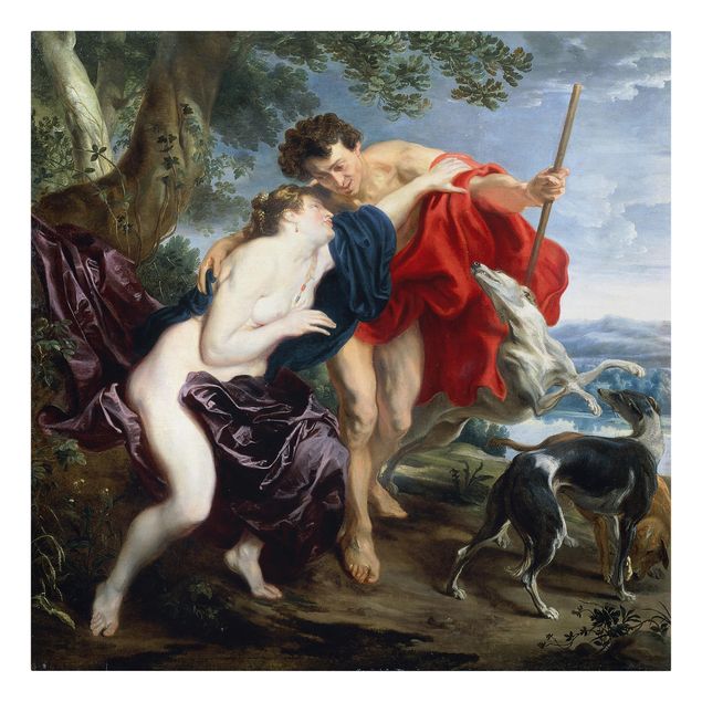 Lienzos de cuadros famosos Anthonis van Dyck - Venus and Adonis