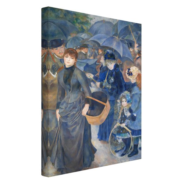 Lienzo París Auguste Renoir - Umbrellas