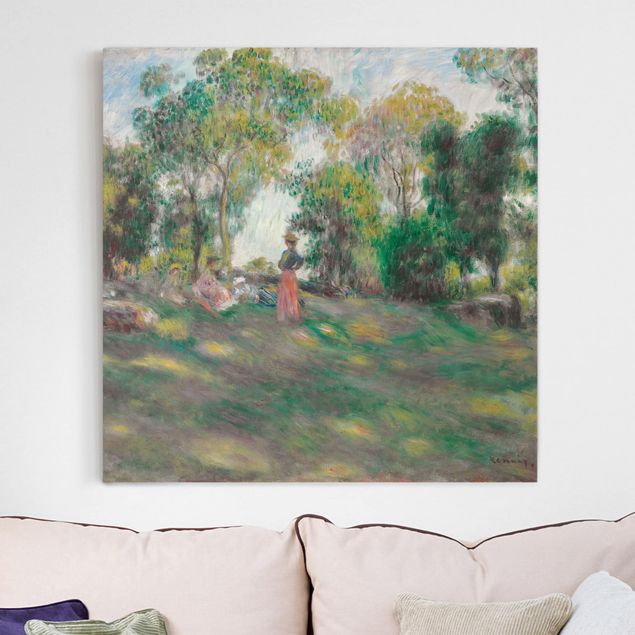 Decoración en la cocina Auguste Renoir - Landscape With Figures
