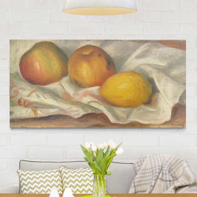 Decoración cocina Auguste Renoir - Two Apples And A Lemon