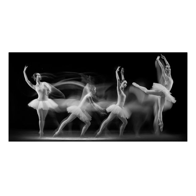 Cuadros a blanco y negro Ballerina Art Wave
