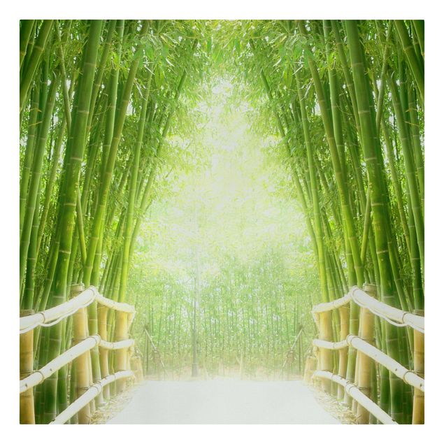 Cuadro con paisajes Bamboo Way