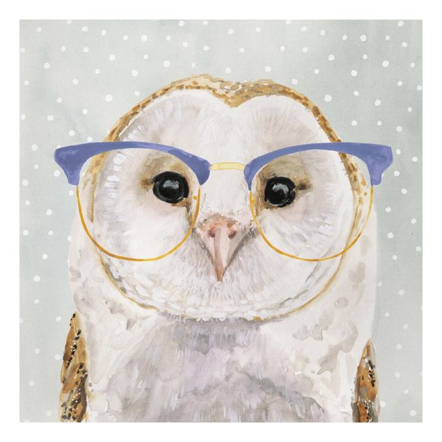 Cuadros decorativos Animals With Glasses - Owl