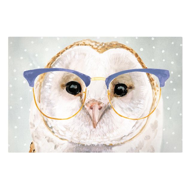 Cuadros modernos Animals With Glasses - Owl