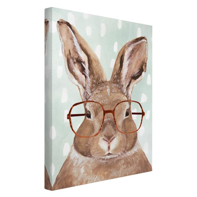 Cuadros de animales Animals With Glasses - Rabbit