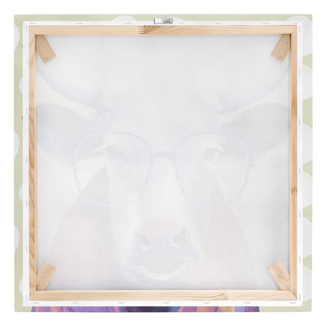 Lienzos Animals With Glasses - Cow