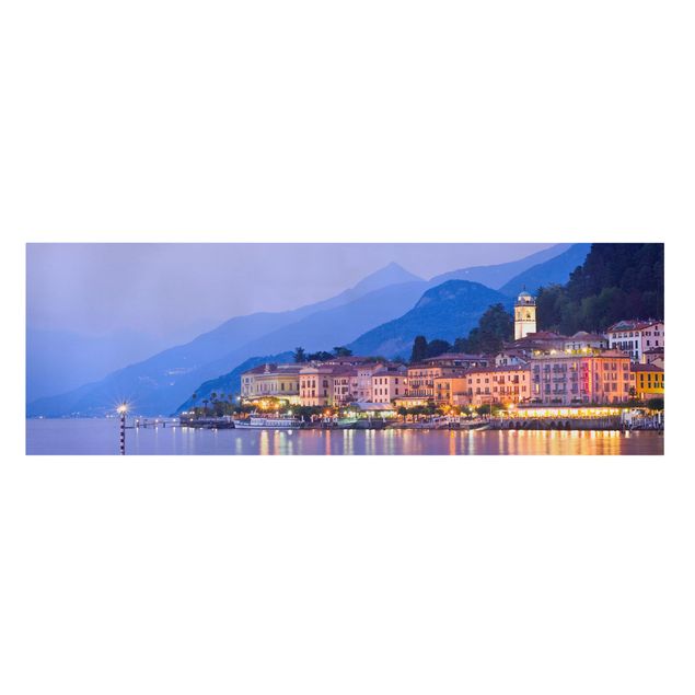 Cuadros de paisajes naturales  Bellagio On Lake Como