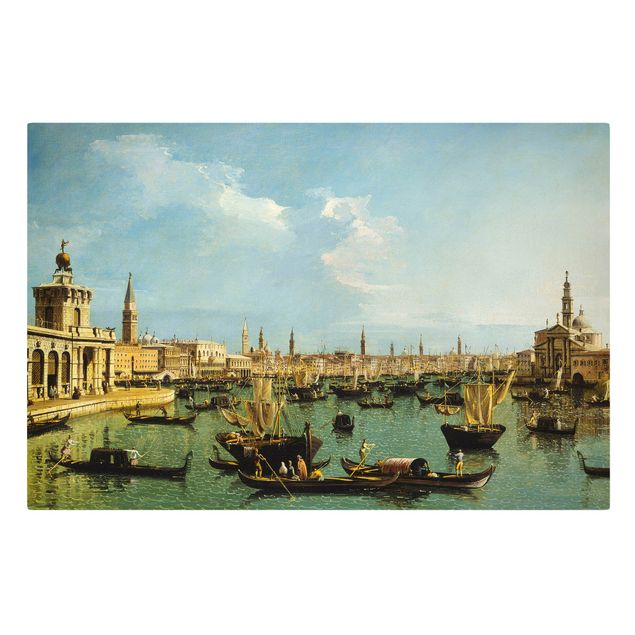 Láminas cuadros famosos Bernardo Bellotto - Bacino di San Marco, Venedig