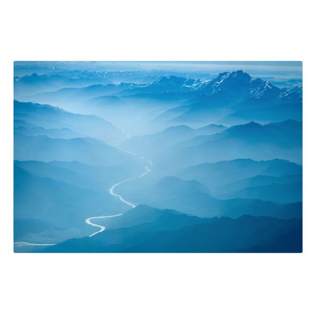 Lienzos de paisajes View Over The Himalayas