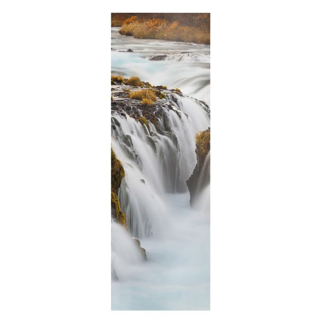 Lienzos de ciudades Brúarfoss Waterfall In Iceland