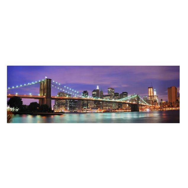 Cuadros arquitectura Brooklyn Bridge In New York City