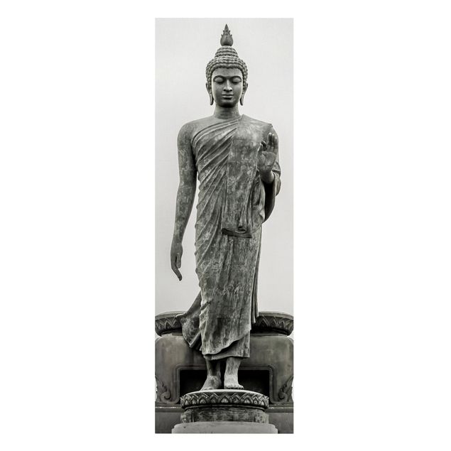 Cuadros en blanco y negro Buddha Statue
