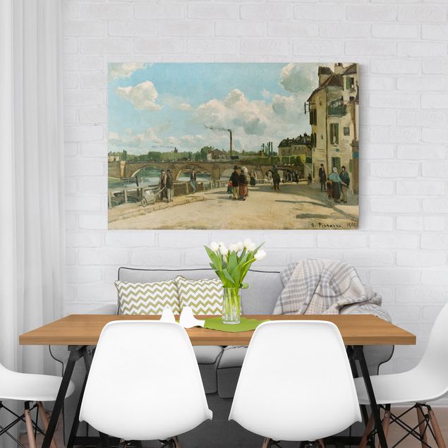 Cuadros puntillismo Camille Pissarro - View Of Pontoise