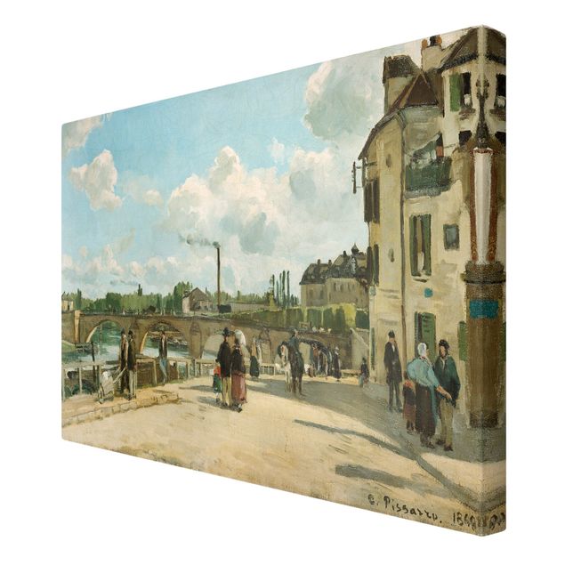 Cuadros famosos Camille Pissarro - View Of Pontoise