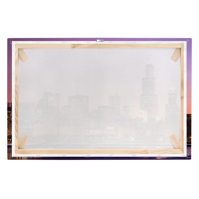 Cuadros en lienzo Chicago Skyline