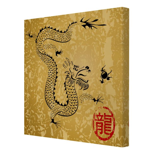 Cuadros en lienzo Chinese Dragon