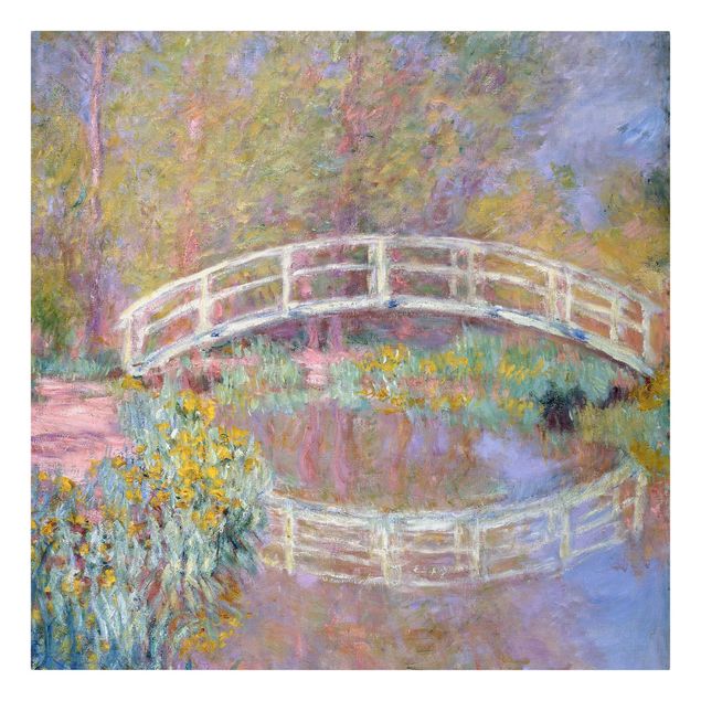 Cuadro con paisajes Claude Monet - Bridge Monet's Garden