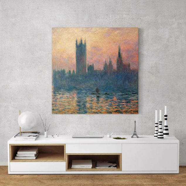 Cuadros Impresionismo Claude Monet - London Sunset