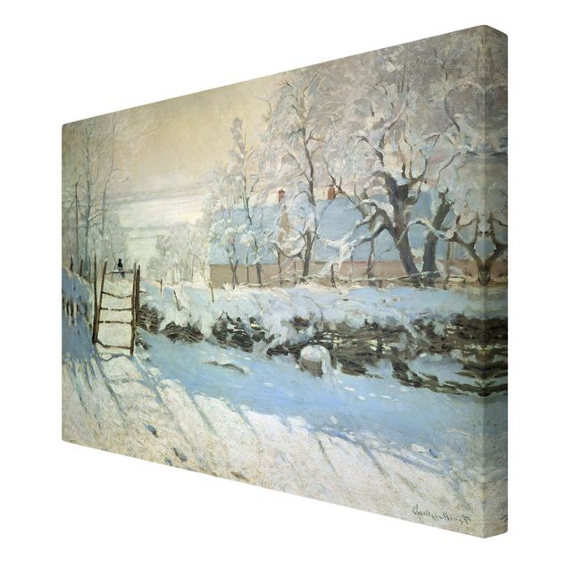 Cuadros árboles Claude Monet - The Magpie
