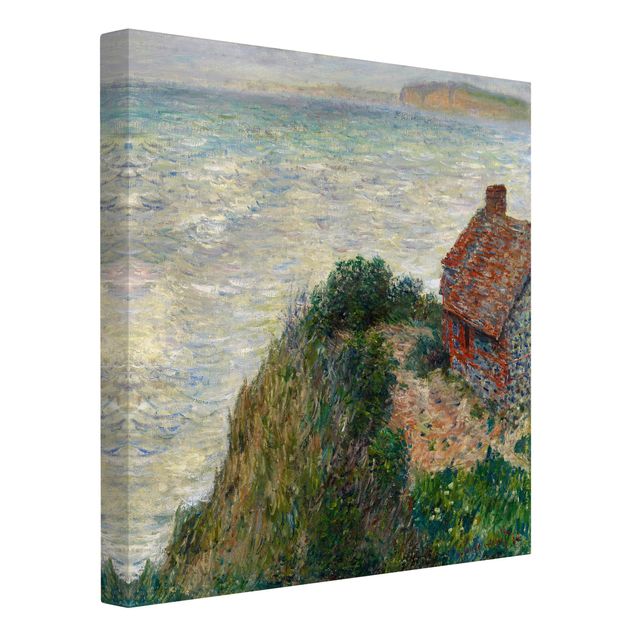Cuadros famosos Claude Monet - Fisherman's house at Petit Ailly