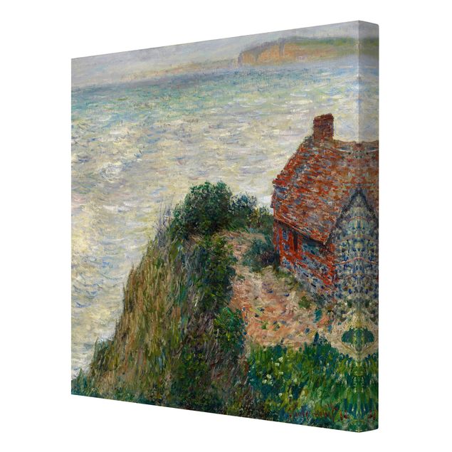 Cuadros paisajes Claude Monet - Fisherman's house at Petit Ailly