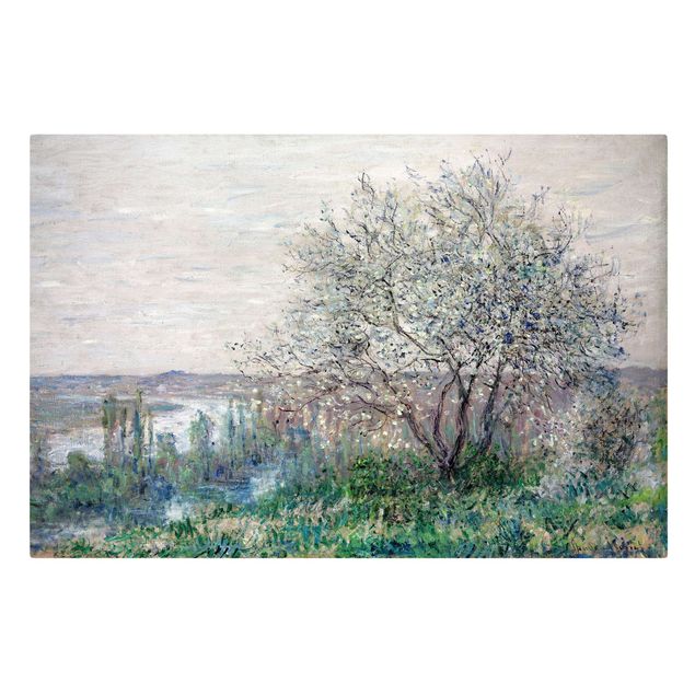Cuadros de árboles Claude Monet - Spring in Vétheuil