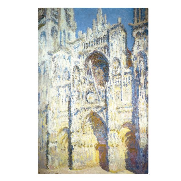 Estilos artísticos Claude Monet - Portal of the Cathedral of Rouen