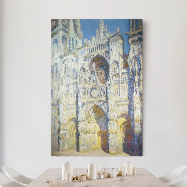 Decoración en la cocina Claude Monet - Portal of the Cathedral of Rouen