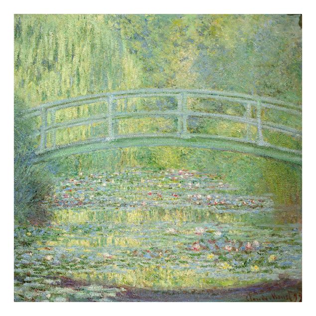 Láminas cuadros famosos Claude Monet - Japanese Bridge