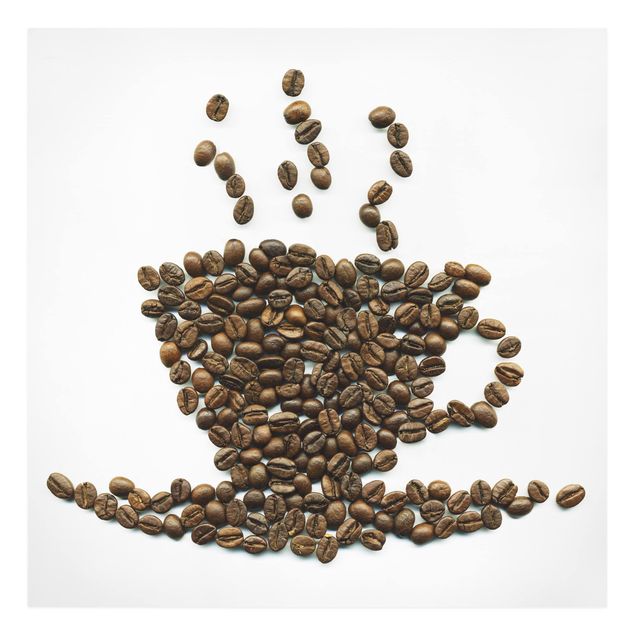 Cuadros modernos Coffee Beans Cup