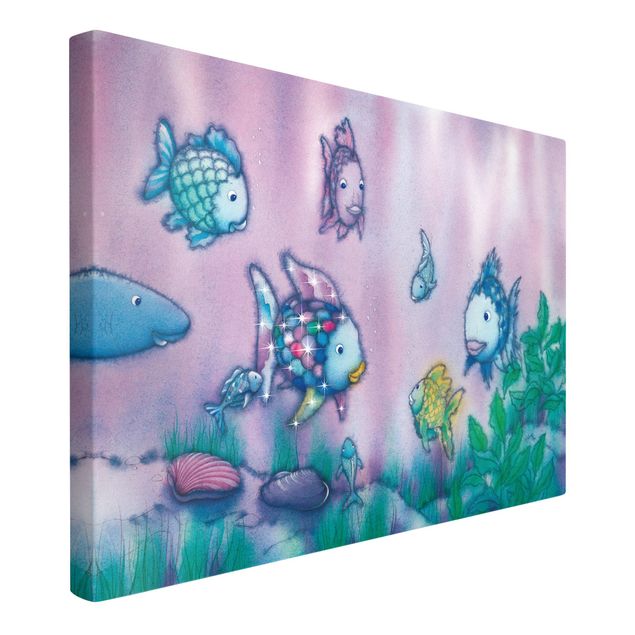 Cuadro con paisajes The Rainbow Fish - Paradise Under Water