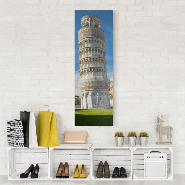 Lienzos de Italia The Leaning Tower of Pisa