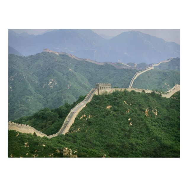 Lienzos paisajes The Great Wall Of China In The Open