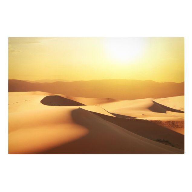 Lienzos de paisajes The Saudi Arabian Desert