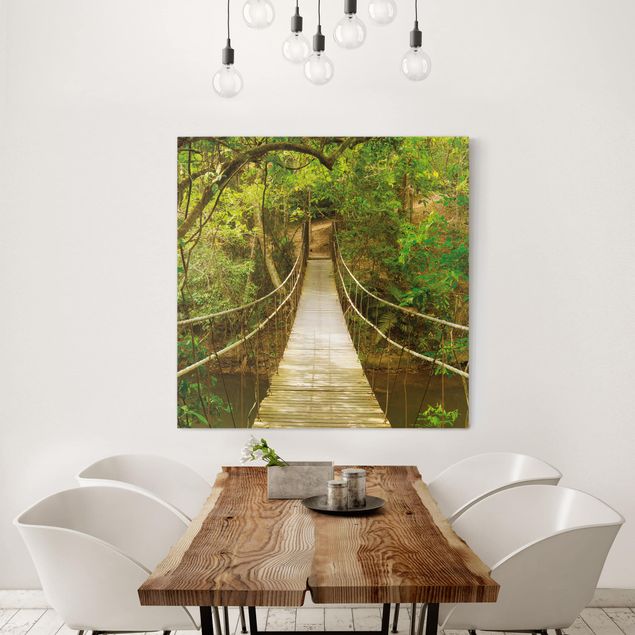 Cuadro con paisajes Jungle Bridge