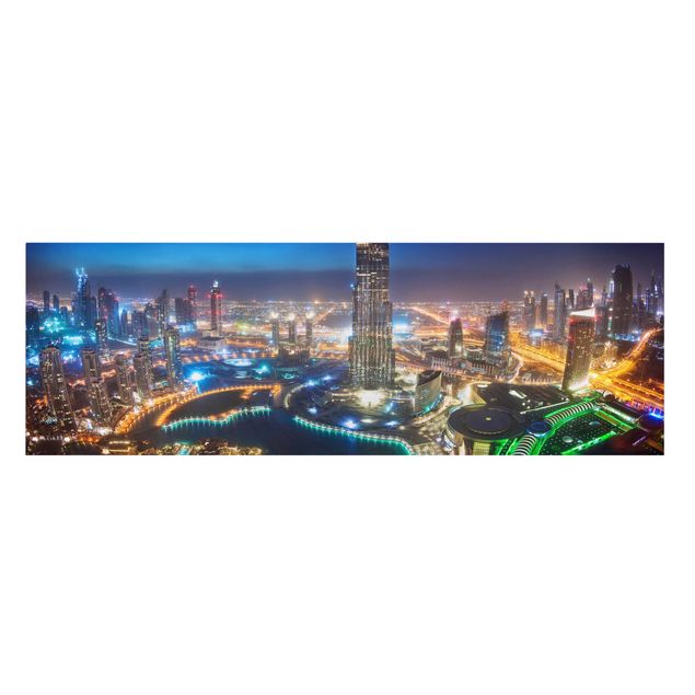 Lienzos de ciudades Dubai Marina