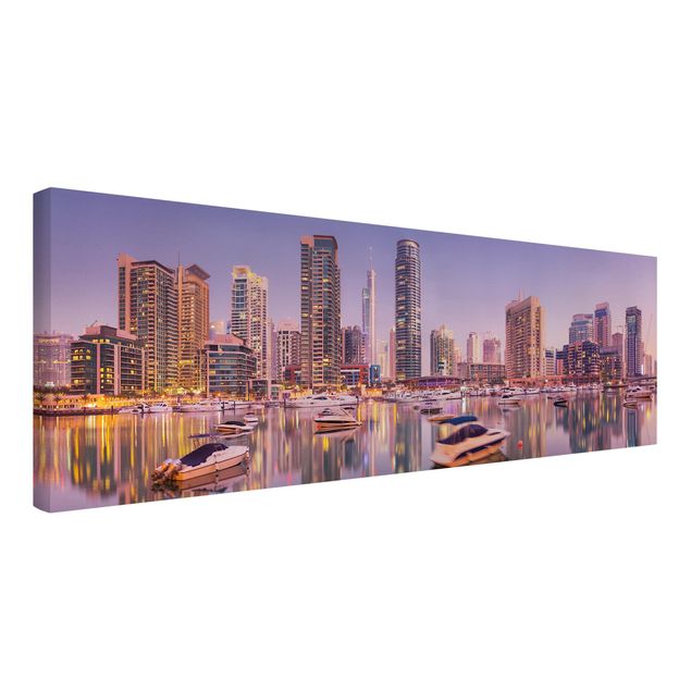 Lienzos de Dubai Dubai Skyline And Marina