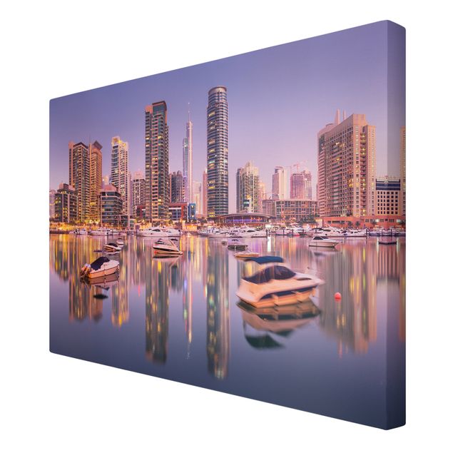 Cuadros de ciudades Dubai Skyline And Marina